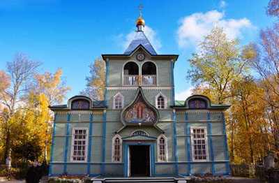 Храм преподобного Серафима Саровского на Серафимовском кладбище – Санкт-Петербург