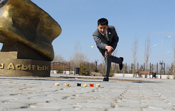 Казахская национальная игра «Асыки»